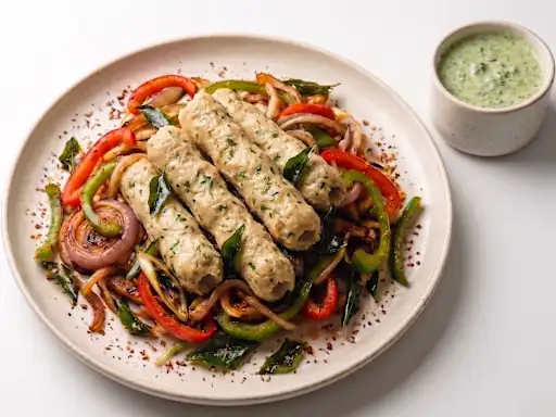 Reshami Chicken Seekh Kebab
